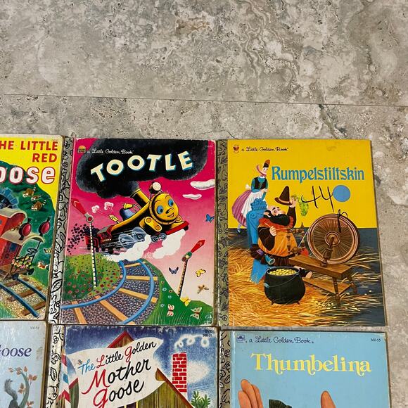 A Little Golden Book Collection Mixed Lot of 12 Books Mother Goose Thumbelina - Picture 4 of 7
